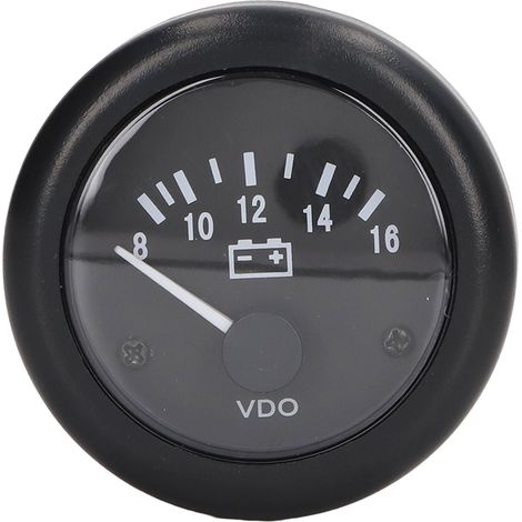 Voltmètre pour moteur diesel 2 pouces, générateur automobile, voltmètre, plage de mesure 8-16 V, 12 V (1/5)