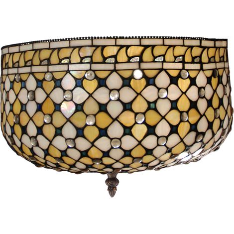 Plafonnier Tiffany Série Queen D-45cm