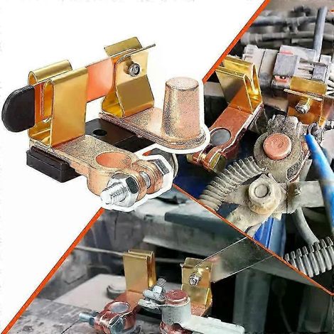 Batterietrennschalter mit oberem Anschluss, Messerklingen-Hauptschalter, 12V/24V Batterietrennschalter, passend für Wohnmobil, Auto, LKW, Boot – JXLGV (1/5)