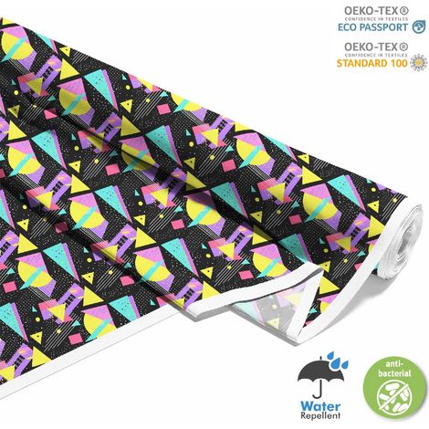 OUTDOOR DEKOSTOFFE OXFORD - Motiv Geometrisch I DX3618