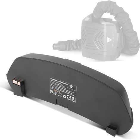 STAHLWERK Batterie de rechange pour casque de soudage à air frais avec unité de soufflerie - Batterie Li-Ion 2,6 Ah, accessoires pour casques de soudage MASTER AIR et BOOSTER AIR avec système de filtr (1/5)