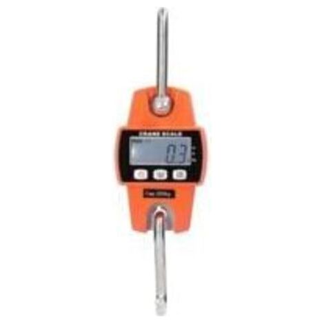 Balance de grue numérique, balance électronique suspendue 300 kg 660 lb, balance suspendue industrielle avec capteur précis, mini balance LCD portable avec crochet pour usine de ferme de chasse (1/3)