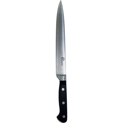 Couteau Santoku 17,5 cm Collection Essentiels Lame Large et Alvéolée Acier Inoxydable Précision et Confort Polyvalent pour la Cuisine (1/5)