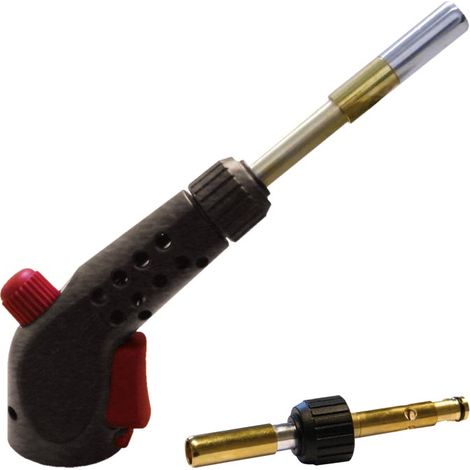 Cannello con piezo e bruciatore Attacco 7/16” - Idrhaus