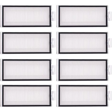 Filtres De Rechange Compatibles Avec Roborock Q7, Q7+, Q7 Max, Q7 Max+, Robot Aspirateur Et Vadrouille, Lot De 8 (1/4)