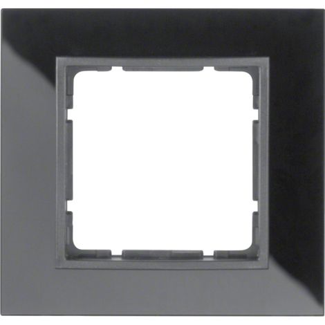 Berker B7  Cornice 1 elemento vetro / antracite 10116616