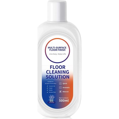 Nettoyant Pour Sols, nettoyage sans traces, compatible avec les robots aspirateurs et les aspirateurs, nettoyage ultra-efficace des parquets en bois massif, du carrelage, etc., 500 ml (1/5)
