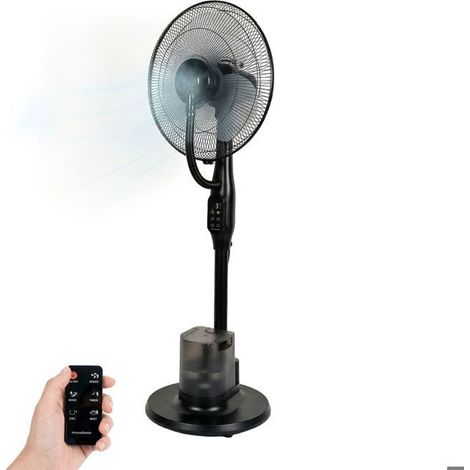 Ventilatore nebulizzatore su piede - INNOVAGOODS - InnovaGoods VENTILATORE - 3 velocità - Serbatoio 3 L - Telecomando