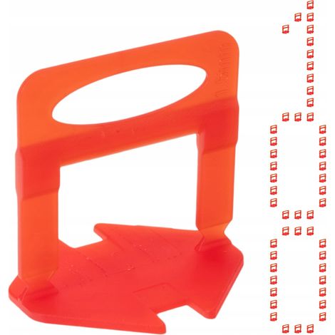 Clip 1.5 mm 100 pz. Sistema di livellamento per piastrelle X-level (1/5)