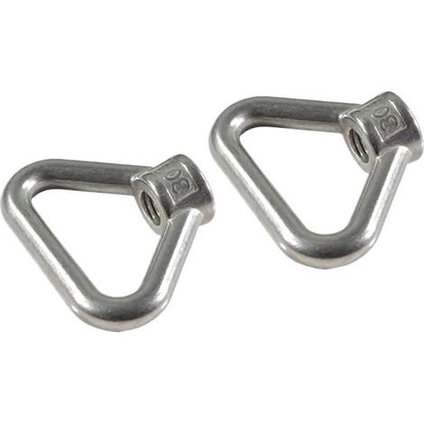 Vis de serrage triangulaire, écrou à œillet levage acier (1/3)