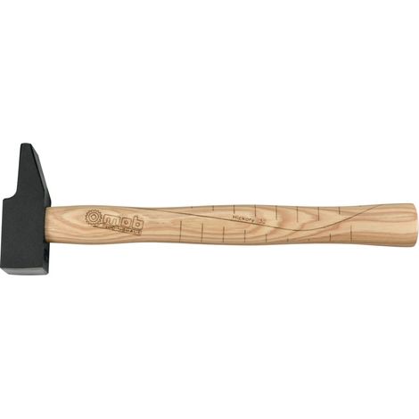 Peddinghaus Schlosserhammer, französisches Modell, mit Hickorystiel, 200 g