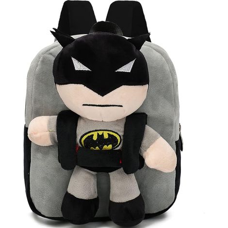 Sac à dos Batman en peluche pour enfant voyage et loisirs pour garçon et fille un à trois ans accessoire (1/5)