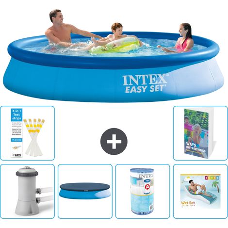 Intex Piscina Easy Set Rotonda - 366x76 cm - 7-pezzi  S287
