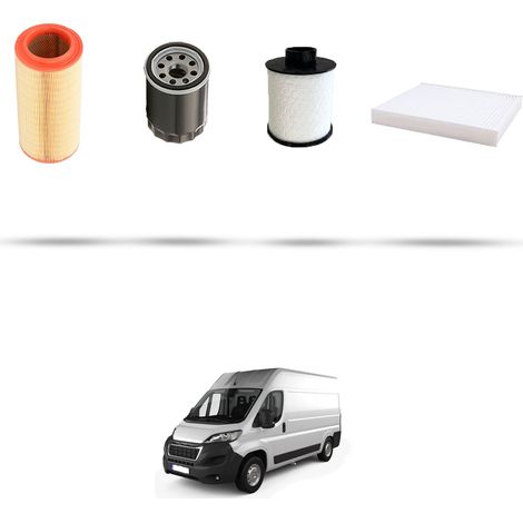 Kit tagliando 4 filtri compatibile con Peugeot Boxer III 3.0 HDI 107kw dal 2010 (1/5)