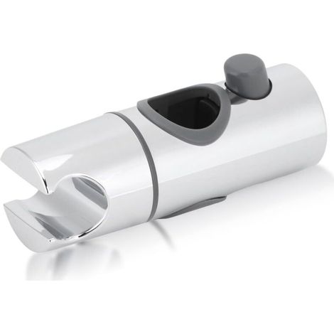 Support de pommeau de douche en ABS 25 mm pour salle de bain, accessoire de remplacement pour barre de support réglable, compatible avec la barre de douche coulissante. (1/5)