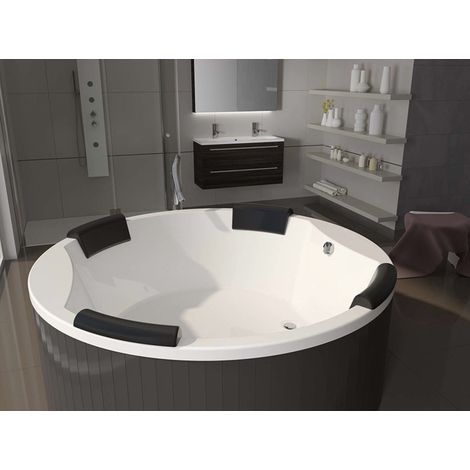 Baignoire ronde encastrable ISLA 180 cm de diamètre (1/3)