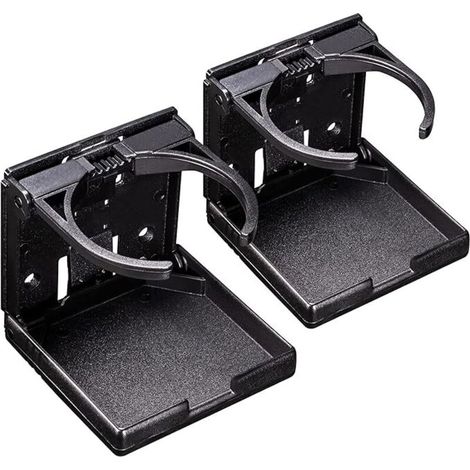 2er-Pack faltbare und verstellbare Becherhalter, passend für die meisten Bechergrößen, Flaschen, Gläser, Becherhalter für Autos, LKWs, Wohnmobile, Transporter