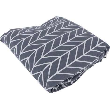 Housse de rangement pour jouets d'enfants lavable en machine, housse de fauteuil poire DIY, couleur gris blé
