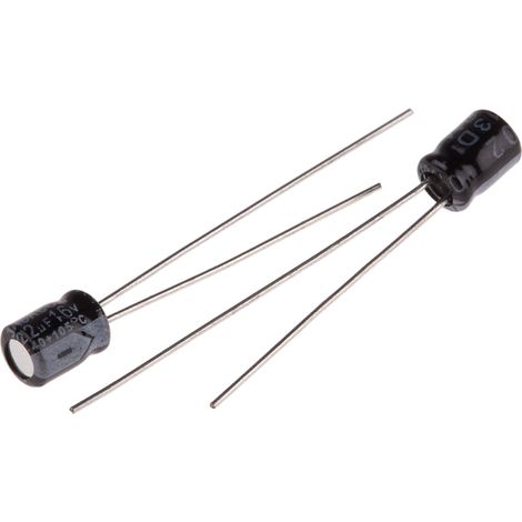 Condensateur RS PRO 22µF, 16V c.c.
