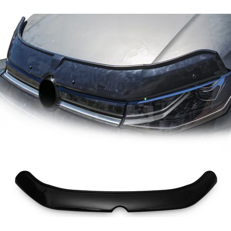 OMAC Déflecteur de Capot pour VW Caddy 2020-2026 en Acrylique Noir (1/5)