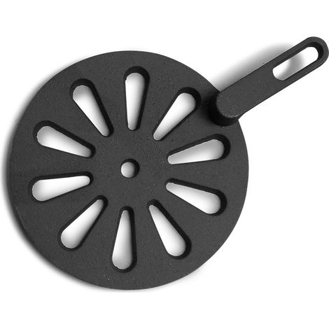 Grille à cendres pour poêles à cheminée Arena de Oranier - fonte - dimensions d'encastrement parfaitement adaptées (1/2)