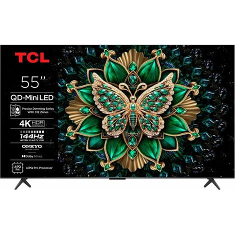 TCL 98C6K 139,7 cm (55") 4K Ultra HD Smart TV Wifi Nero (1/5)