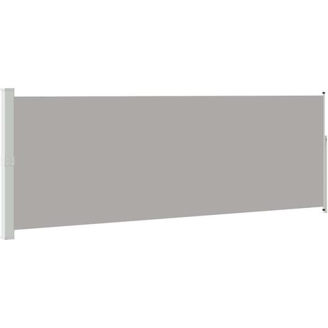 vidaXL Toldo lateral retráctil 160x514 cm gris (1/2)