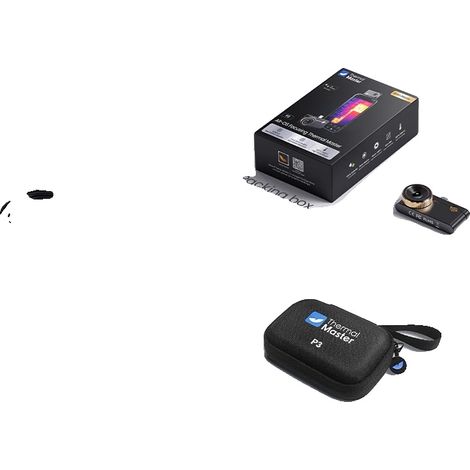 Caméra thermique, imagerie haute résolution, compatible avec iOS et Android, Caméra thermique P3 (1/2)