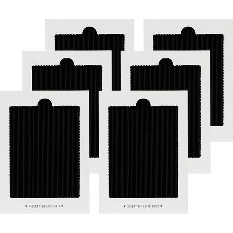 Lot de 6 filtres à air de rechange pour réfrigérateur Frigidaire PAULTRA Pure Air Ultra et Electrolux EAFCBF 242047801, 242047804, 241754001, 241754002, 242061001, 7241754001, PS1993820 (1/5)