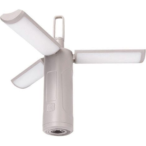 Tragbare Mini-Campingzeltlampe mit USB-Powerbankfunktion und integrierter Taschenlampe (1/5)
