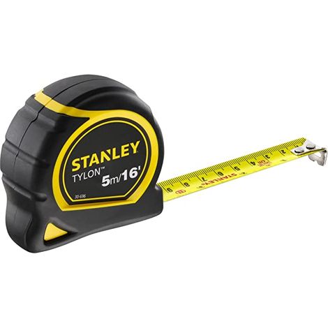 STANLEY 1-30-696 Metric/Imperial Tylon Pocket Tape Measure 5m