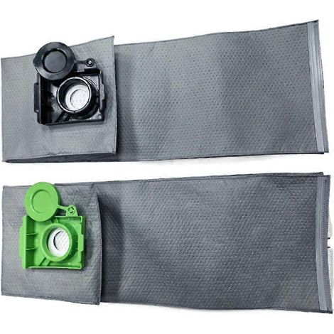 2 pièces réutilisable sac poussière pour Festool CT CTL CTM 36 aspirateur High poussière Capacity collecte sac (1/5)