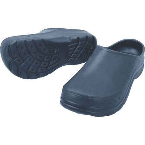 Clogs für Garten und Haus Größe 41 Dunkelblauer Stocker