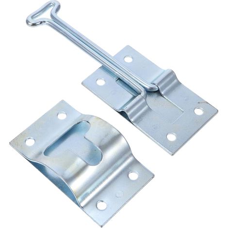 Loquet de porte d'entrée robuste en acier type T, support remorque (1/5)