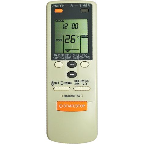 Convient Télécommande Climatiseur JW2 JW33 AR-DL3 - (1/4)