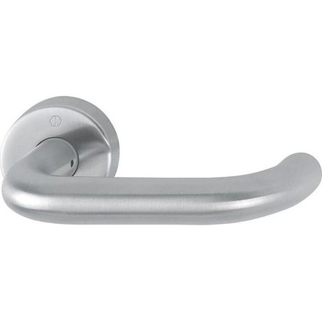 HOPPE® Drücker-Halbgarnitur ohne Schlüsselrosette Paris E138Z/42H, VK8, mit Stütznocken, Edelstahl, 10808556 (1/4)