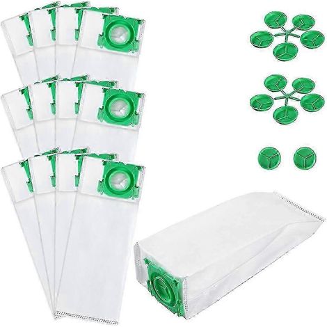 Lot de 12 sacs d'aspirateur compatibles avec les modèles KX/C/370 X Series Extra Pet XP2 XP3 (1/5)