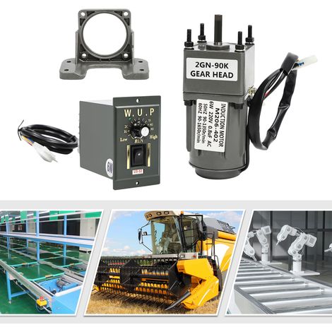 220V Getriebe Reduzierstück Motor AC Drehzahlregler variabel 90K 6W AC 50/60HZ