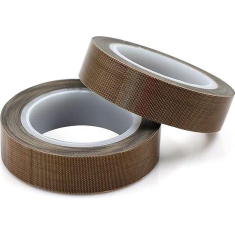 rubans adhésifs PTFE pour machine à emballer sous vide ou sceller à impulsion (15 mm x 10 m) (1/5)