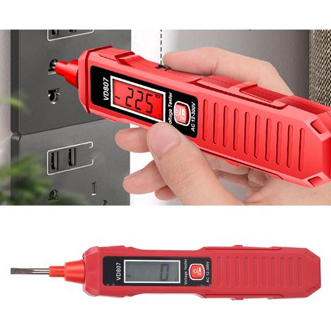 ANENG VD807 Intelligenter digitaler Induktionstester-Stift: Spannungsmessung, Durchgangsprüfung, Phasen-/Neutralleiterprüfer für Elektriker (1/5)