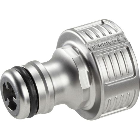 GARDENA Premium Hahnverbinder 21 mm (G 1/2"), verpackt - 18240-20