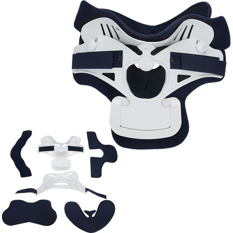 Appareil de traction cervicale mince col cervical soulagement douleur étirement massage support nuque (1/5)