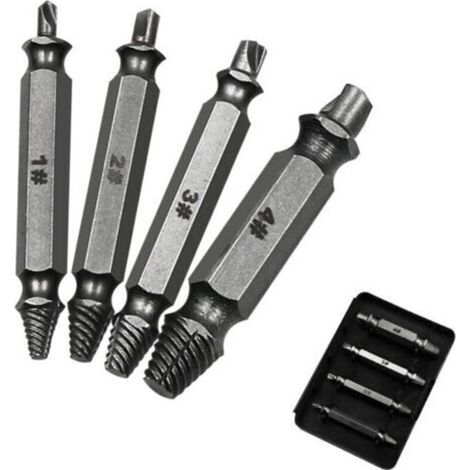 Damaged Screw Extractor Set, Double-Ended Discs, Hand Tool Set for Easy Removal (1/5)