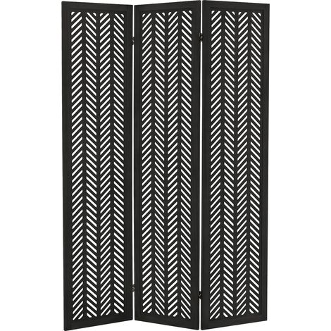 ML-Design Separador de Ambientes Plegable, Biombo Divisor con 3 Paneles (1/5)