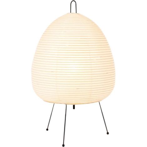 Lampe De Table - Abat-jour En Papier De Riz - Pied Métallique - Pour Chambre Salon Bureau - 1 Unité