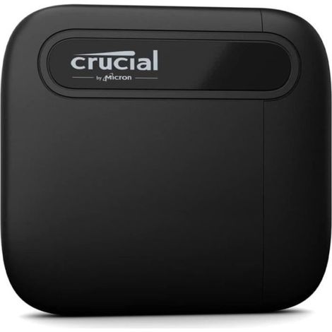 SSD Externe - CRUCIAL - X6 Portable SSD - 1To - USB-C (CT1000X6SSD9)