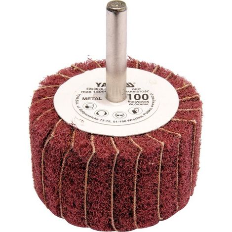 Ruota lamellare con gambo 50x30x6 p200 YT-83393 YATO