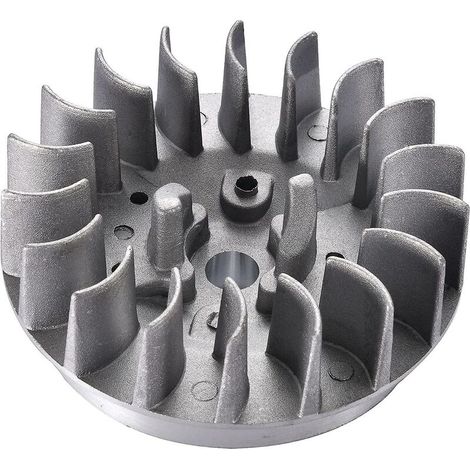 Aluminum Alloy Flywheel Inertia Starter Replacement for 47cc 49cc 2 Stroke Engine Replacement for Dirt Bike Mini Moto Quad Go Kart (1/5)