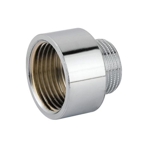 Prolunga ridotta ottone cromo  1" x 1/2CAVAL