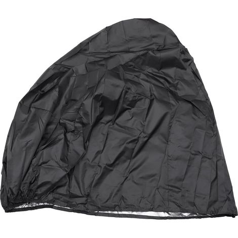 Housse de Tondeuse à Gazon Imperméable XL 210x120x115 Cm en Polyester Noir, Protection Extérieure Anti-Pluie et Anti-UV pour Tondeuses et Véhicules de Jardin, Accessoire (1/5)